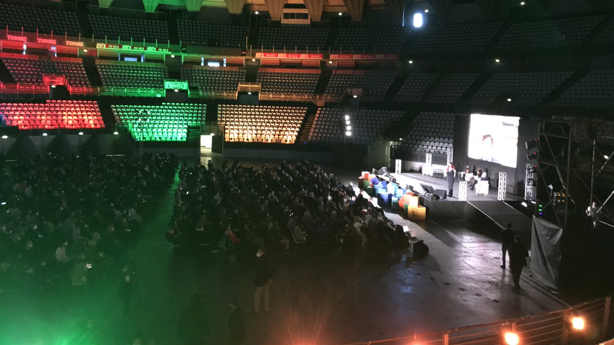ConilSud's tweet photo. C’è una bella energia oggi al Palaeur di Roma per la seconda giornata di lavoro di @progetto_fqts. Si inizia con un dialogo costruttivo sul ruolo del #terzosettore nella sfida del #PNRR. #4dicembre #FQTS https://t.co/sPfKStXMlS