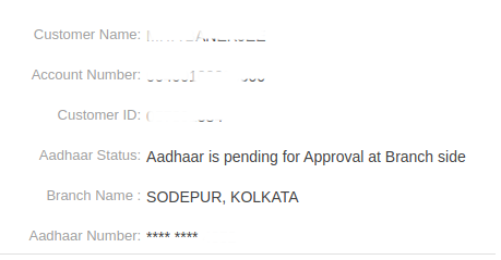 AuroBanAri's tweet photo. @FinMinIndia @jagograhakjago @BandBajaateRaho @BankofBarodaCEO @bankofbaroda 
Probably the WORST branch, Station Rd, Sodepur (SODEPU). Updated Aadhaar for re-KYC as evident from screenshot, but branch hasn't approved it and I keep receiving SMS.
#CustomerExperience
#Bankofbaroda https://t.co/J4gMOSx5yq