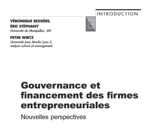 [📒 2021 / n°299 / DOSSIER] Réd. invités : <a href="/VeroniqBessiere/">Véronique BESSIERE</a> ✍️ (<a href="/iaemontpellier/">IAE Montpellier</a>), É. Stéphany ✍️ (<a href="/iaemontpellier/">IAE Montpellier</a>), P. Wirtz ✍️ (<a href="/iaelyon/">iaelyon School of Management</a>). « Gouvernance et financement des firmes entrepreneuriales. Nouvelles perspectives »
Lire sur <a href="/Cairninfo/">Cairn.info</a> 👉 cairn.info/revue-francais…