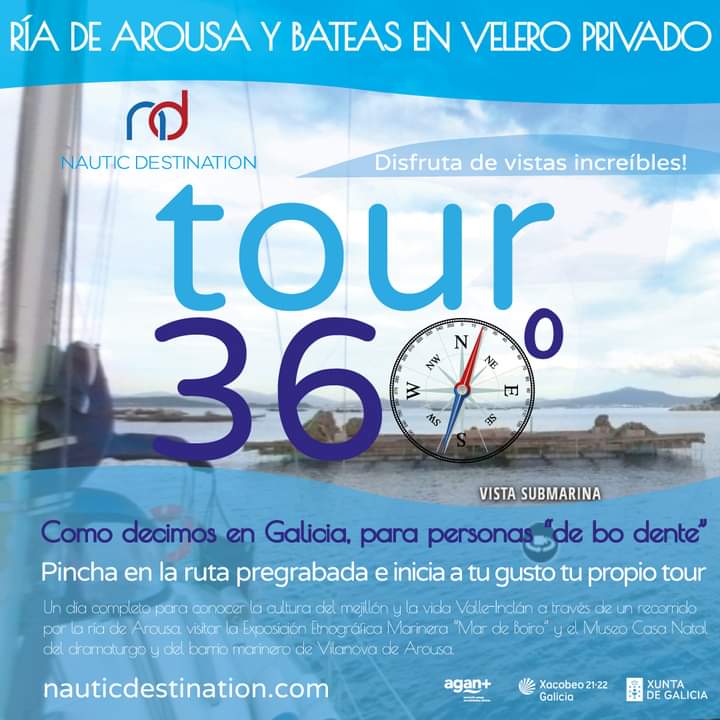 Para 𝗽𝗲𝗿𝘀𝗼𝗻𝗮𝘀 𝗱𝗲 “𝗯𝗼 𝗱𝗲𝗻𝘁𝗲”!
𝗥𝗜́𝗔 𝗗𝗘 𝗔𝗥𝗢𝗨𝗦𝗔 𝗬 𝗟𝗔𝗦 𝗕𝗔𝗧𝗘𝗔𝗦 𝗘𝗡 𝗩𝗘𝗟𝗘𝗥𝗢 Seguiremos presentándoos nuevos tours cada día! 
#Turismo #Galicia #cultura #náutica #barco #turismonáutico #crucerocostero #cruceroscosteros #RíasdeGalicia