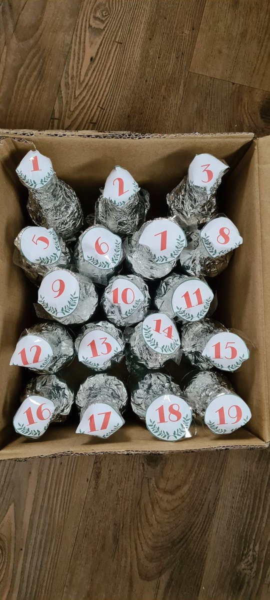 Loosie63's tweet photo. Sinterklaas heeft ons dit jaar op Texel verrast. Een soort advent met biertjes en wel alcoholvrij 😆🍻. https://t.co/cUCu4VYB6R