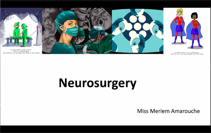scalpelsurgical's tweet photo. Another fantastic talk from the inspirational @MeriemAmarouche! Educating the next generation of surgeons about #neurosurgery and work-life balance.

@CuttingEdgeLds @SurgicalScouser https://t.co/4BPlZ1gum3