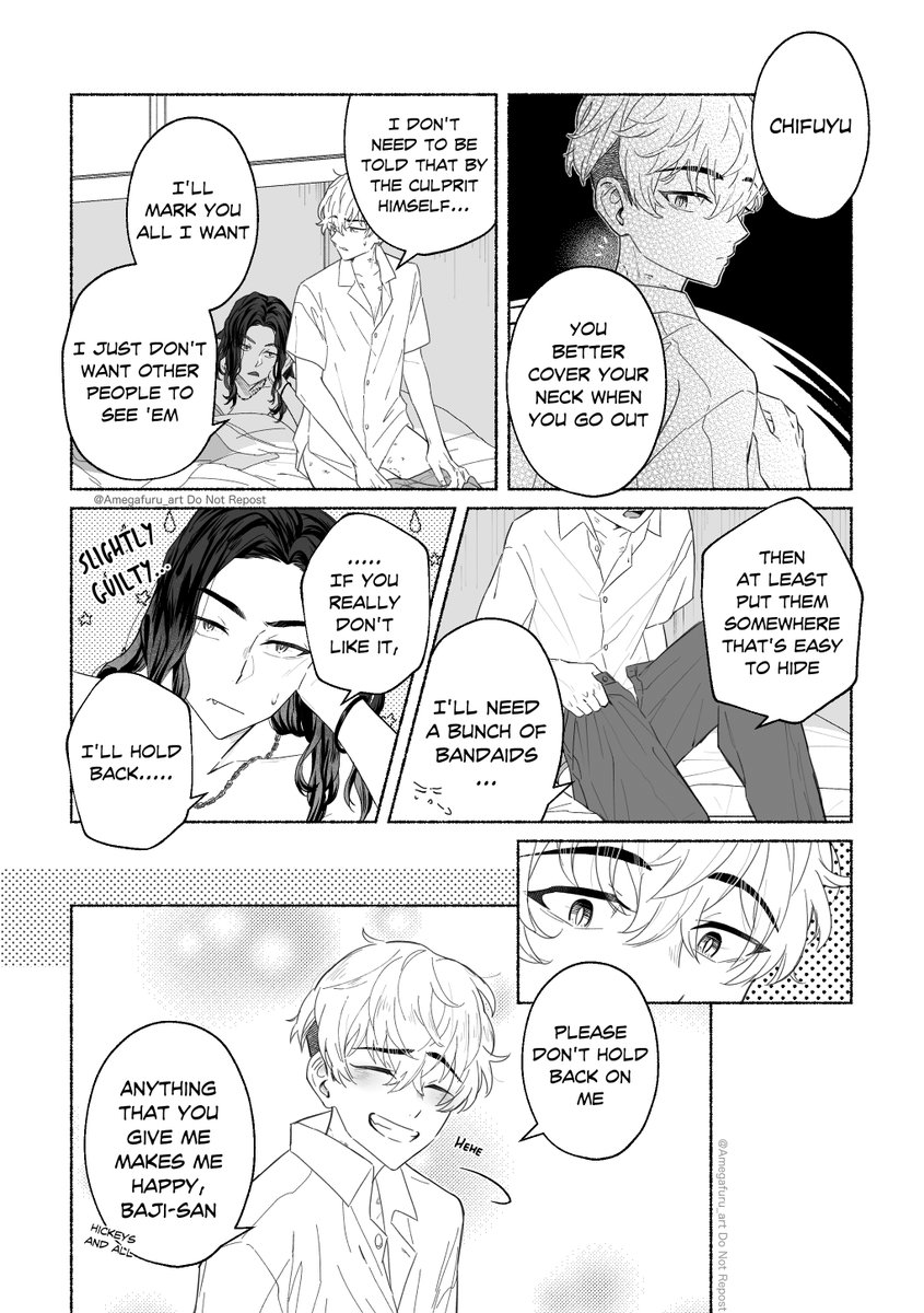 Leave your mark on me (bajifuyu) [1/2]

*Bloody Halloween arc spoilers ahead 