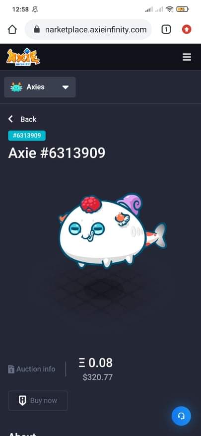 carlsoncachero's tweet photo. Unique Axie 🥰 https://t.co/rZKGg1KLq6