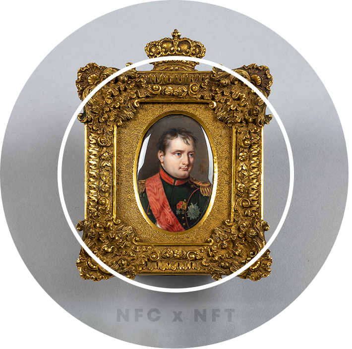 ArteiaSolutions's tweet photo. This #Napoleon sale is a ground-breaking event: it is the first sale of historical objects certified by an #NFT, an unforgeable digital certificate of ownership. For this sale, @imperialart_ is using physical object authentication solution of @ArteiaSolutions #NFC https://t.co/2V5rA2208P