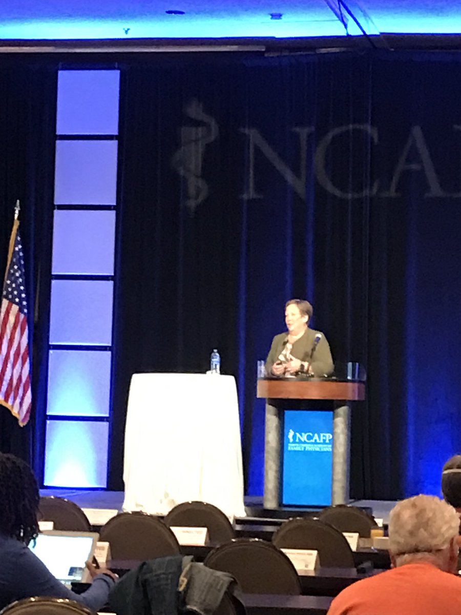 Mottblair4's tweet photo. ⁦@TheABFM⁩ update by ⁦@LibbyBaxley⁩ at the ⁦@myncafp⁩ winter meeting-talking about many changes to Board Certification to help diplomates ⁦@aafp⁩ #fmrevolution https://t.co/dQrrd1sCKz