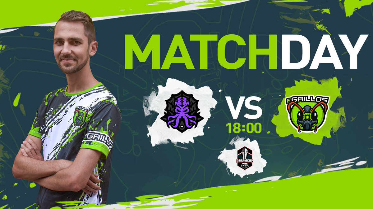🟢MATCH DAY🟢

¡Nuestra Squad B también vuelve con ganas una jornada más a jugar en @DreamcupSFL #ChampionSeries!🔥

🆚 <a href="/PyrexiaEsports/">Pyrexia Esports</a> 
🕔 18:00
📺 twitch.tv/sinfrenosleague

#ListenTheCriCri💚🦗