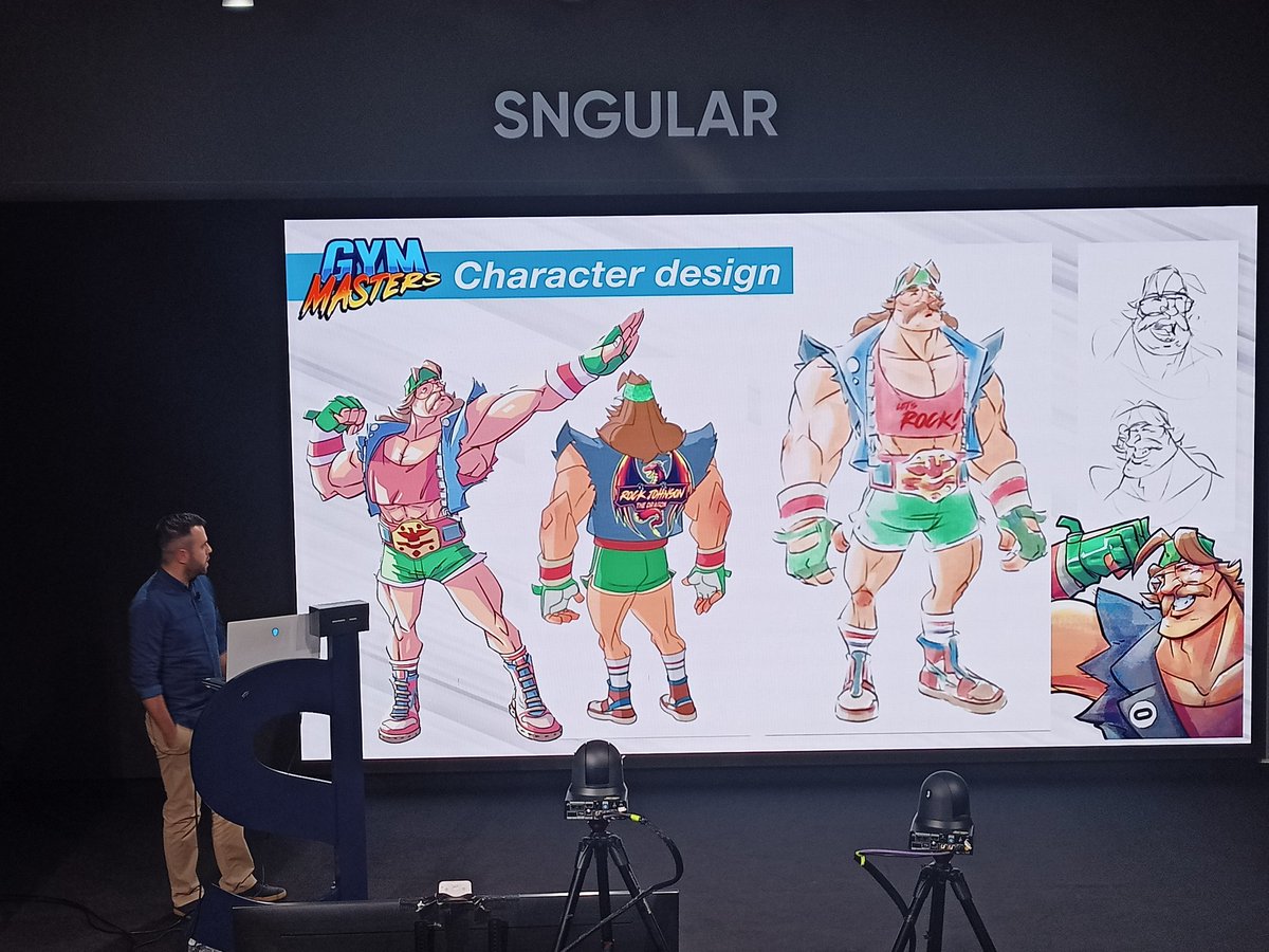 veronica_IamVR's tweet image. Muy interesantes las primeras ponencias del #DevFestXRSpain organizadas por @GDG_ES con Iván de @visualtechlab sobre BIM y metaverso, la propuesta visual y narrativa de @GymMastersVR y los ejemplos de sportainment de
Jesús Serrano de @Microsoft