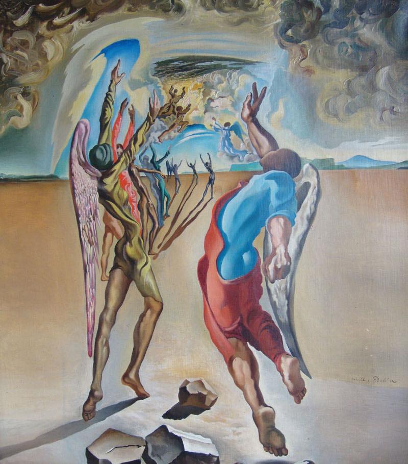 literatura_rte's tweet photo. Salvador Dalí - The Ascension,1942 https://t.co/ME8YlPHgQ6