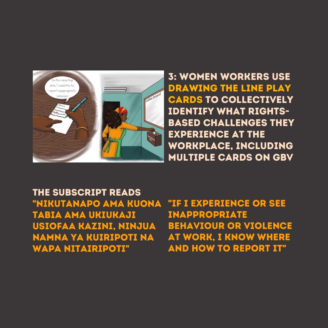 NL Women's Rights 🇳🇱 (@nlwomensrights) on Twitter photo Our partner NGO <a href="/WW_Strategies/">Win Win Strategies</a>, active in #Kenya, works to end #harassment in the #workplace. How? E.g. by supporting women workers to recognise and report #GBV. Check out the infographic to learn more about Win-win Strategies’ work. #16Days #OrangeTheWorld Our partner NGO <a href="/WW_Strategies/">Win Win Strategies</a>, active in #Kenya, works to end #harassment in the #workplace. How? E.g. by supporting women workers to recognise and report #GBV. Check out the infographic to learn more about Win-win Strategies’ work. #16Days #OrangeTheWorld