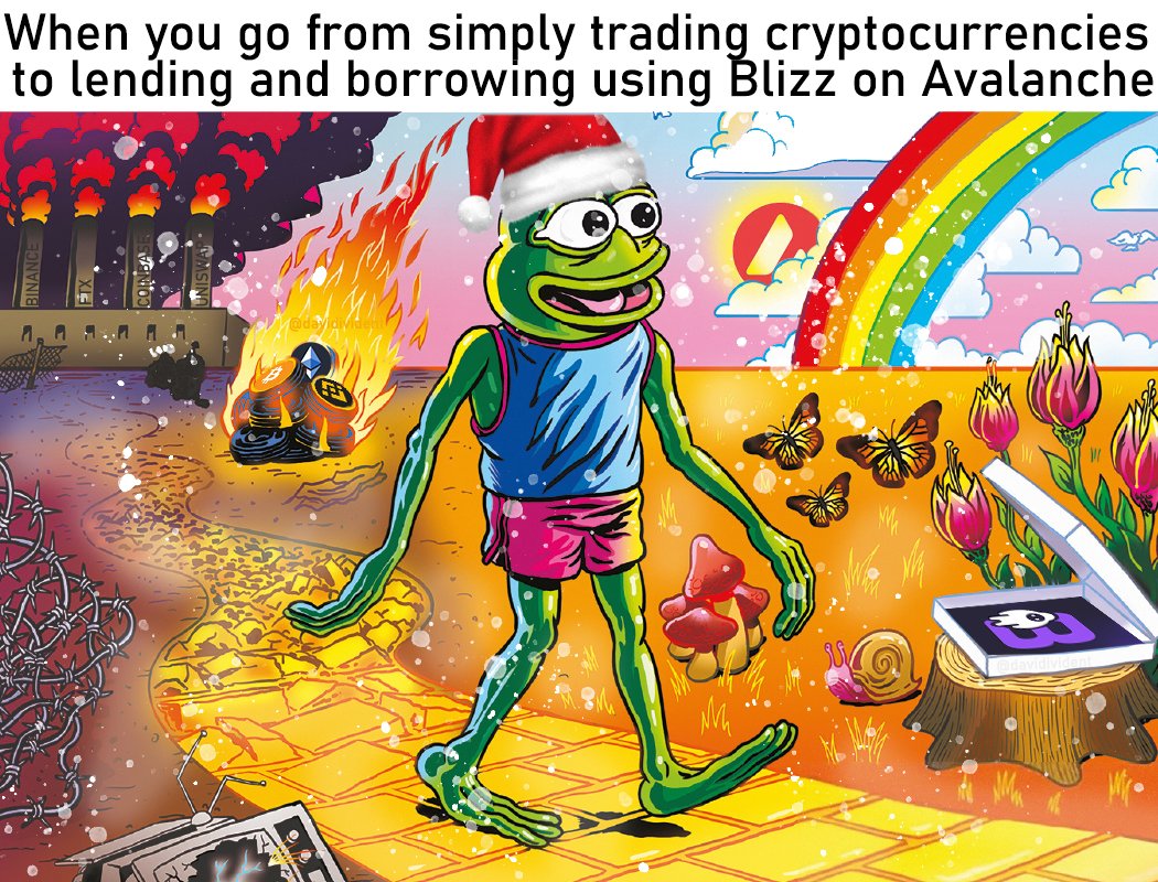 davidivident's tweet photo. @BlizzFinance The weather outside it frightful
But the fire is so delightful
Let's lend and borrow some crypto
Using Blizz is the way to go-go 

#BLZZ @BlizzFinance 
@Capt_Geek @mrbizzyBTC @SarcasticInside https://t.co/OcL0dbyAZL