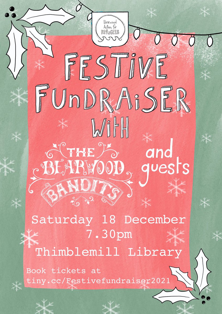 BearwoodAction's tweet photo. We will be holding a Festive Fundraiser in the heart of Bearwood at Thimblemill Library 18 December. Book tickets at https://t.co/IRWNE2TiOD https://t.co/Vflrs73oYQ