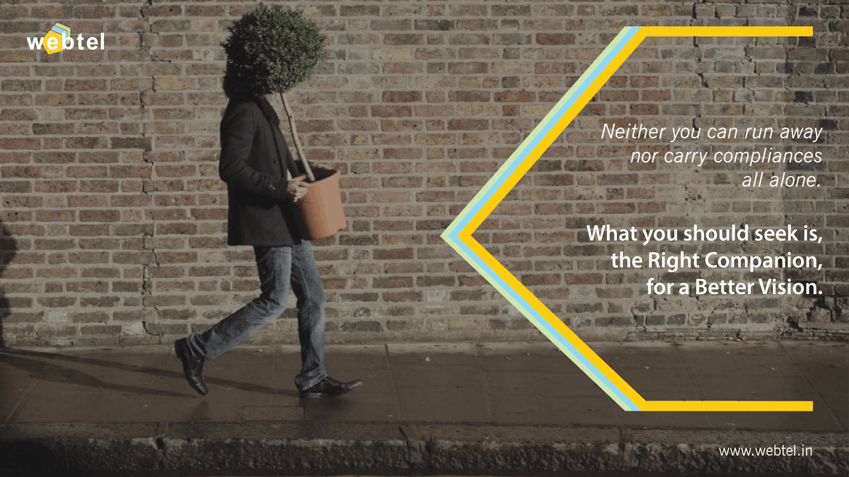 webteldotin's tweet photo. Webtel = The Ideal Companion for every Compliance Needs💯
.
.
#corporate #compliance #eCompliance #ComplianceSolutions #Webtel https://t.co/AO4O8L2C2y