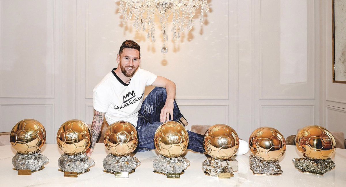 ExclusiveMessi's tweet image. They said he’d never win with Argentina.
They said he’d never leave Barcelona.
They said he’d never win another Ballon.

Messi did all 3 in 2021.