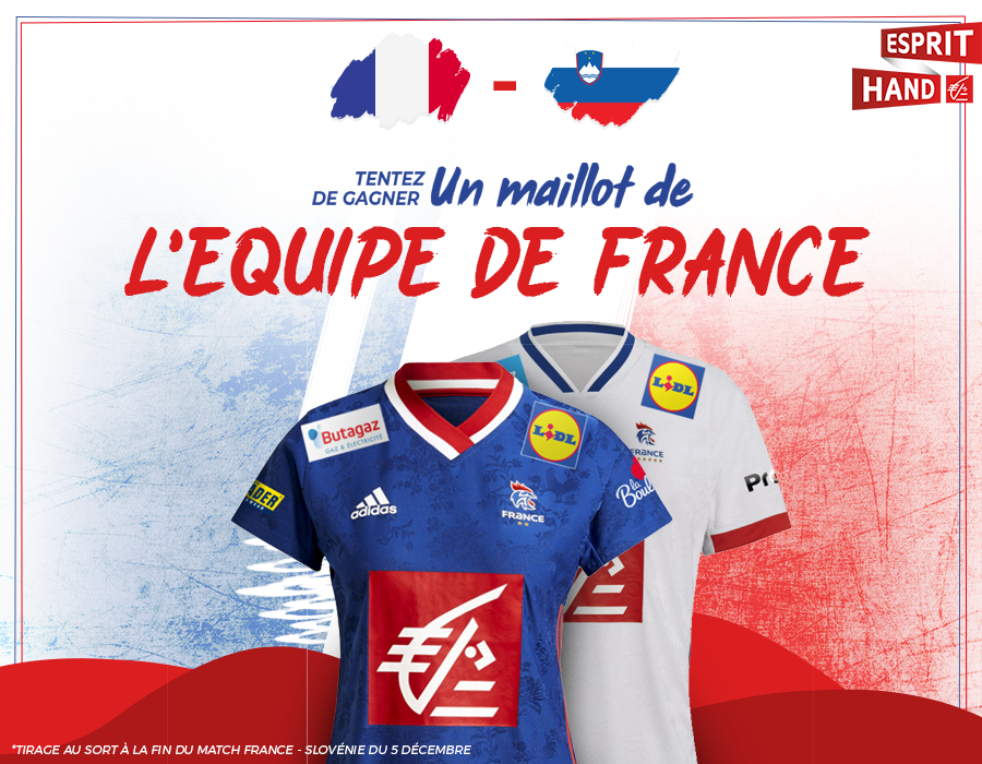 EspritHandball's tweet photo. #VousEtreUtile 
Tentez de gagner le maillot de @FRAHandball à l'occasion de #FRASLO 😍 
Follow + RT pour participer ! 🍀
#EspritHandball https://t.co/ZIC6nPZIoy