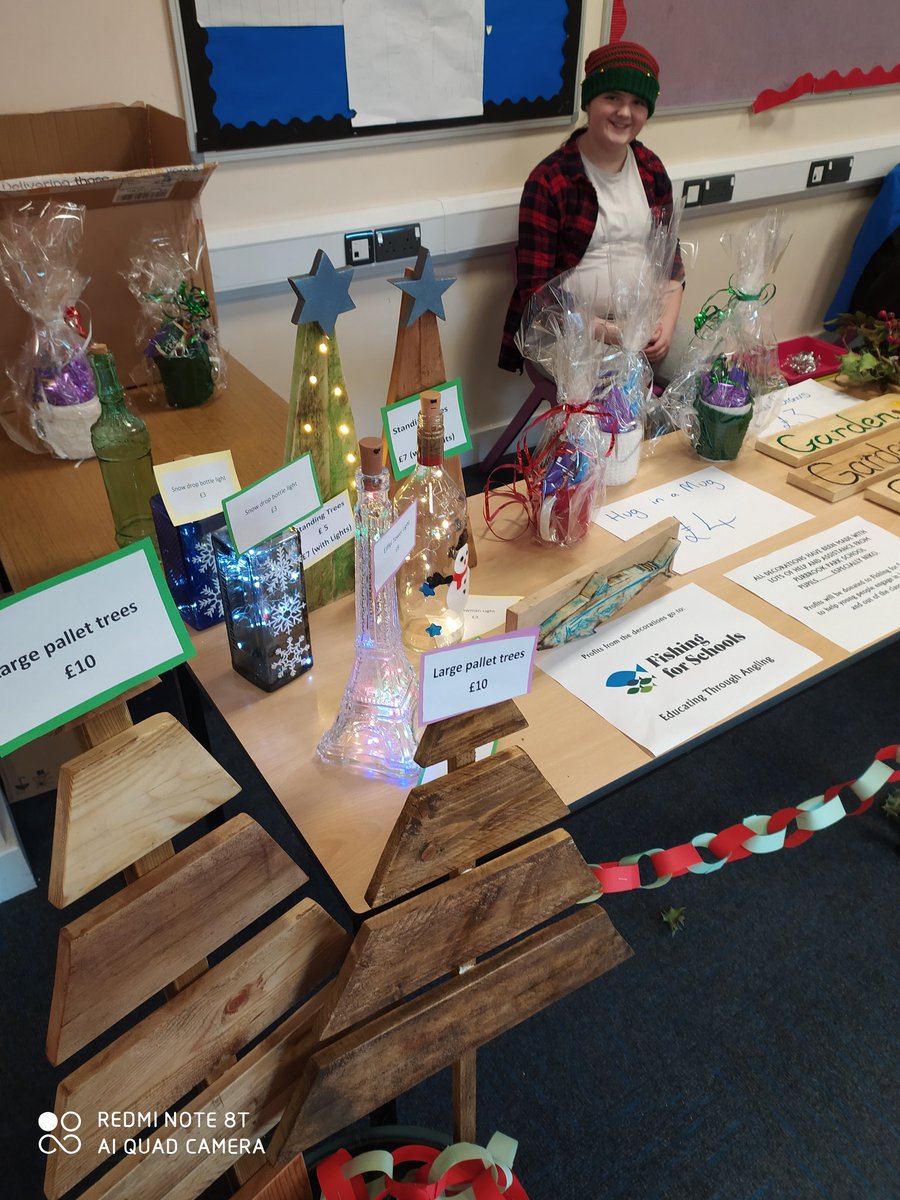 PPS_Community's tweet photo. Christmas fair @PPSPurbrook raising more for @fishing_schools doors open at 11am come along and see what the students have been making and selling....#Christmas2021 #school #crafts https://t.co/r7zaMa6sHW