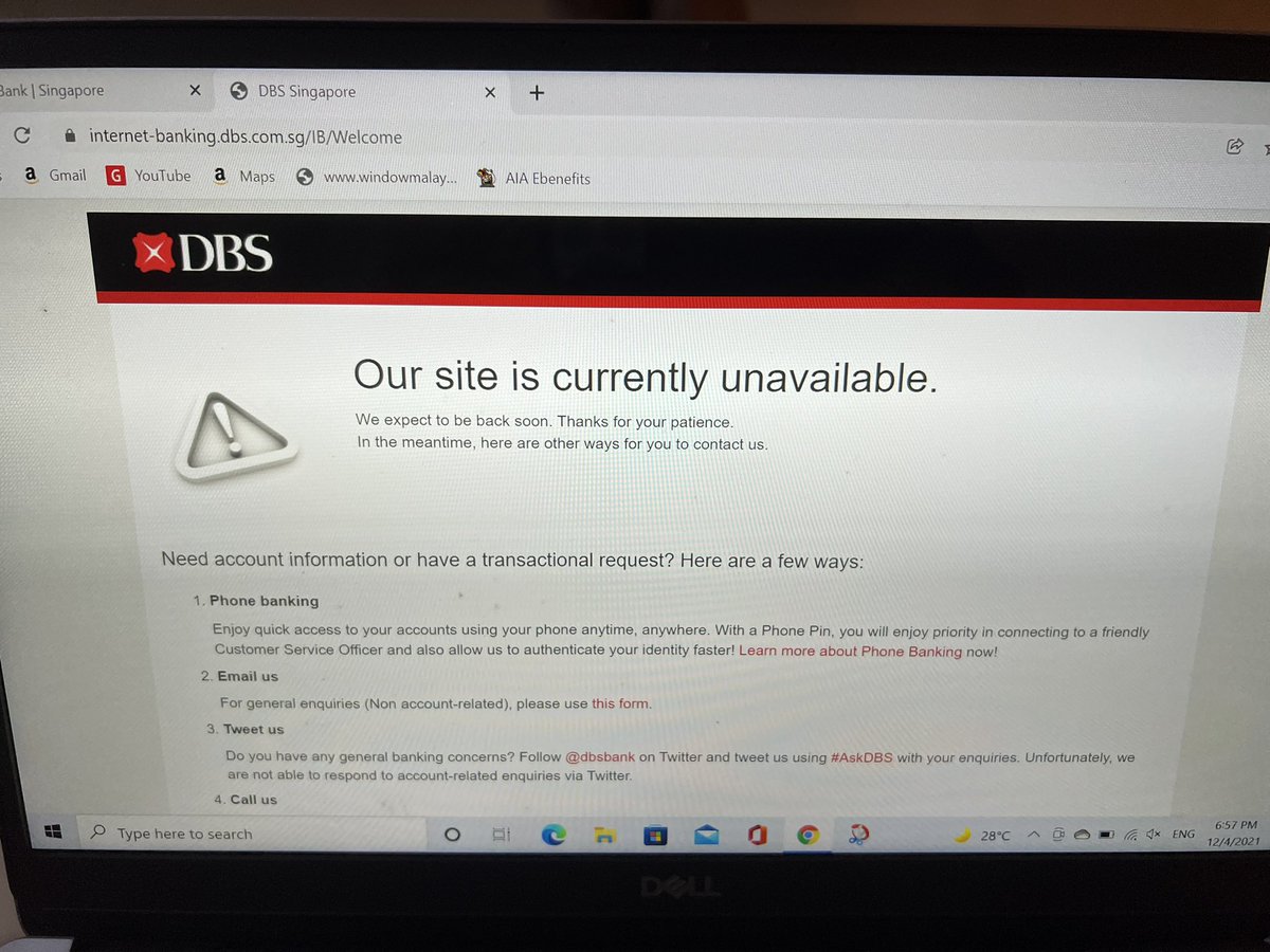 soumitrab's tweet photo. @dbsbank again ? https://t.co/VOCDdTZmVk