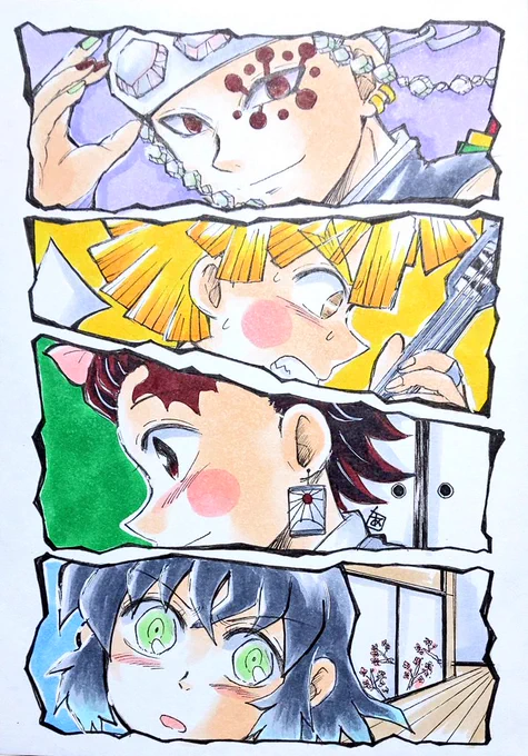鬼i滅の刃遊郭編ついに明日始動!!
⚠️再掲 