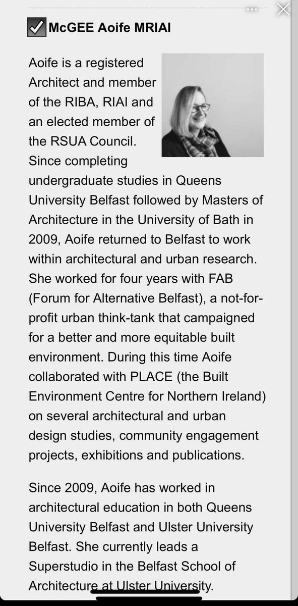 If voting in the <a href="/RIAIOnline/">RIAI</a> elections I can only but recommend voting for at Aoife McGee 👇🏼<a href="/MMAS____/">MMAS</a>