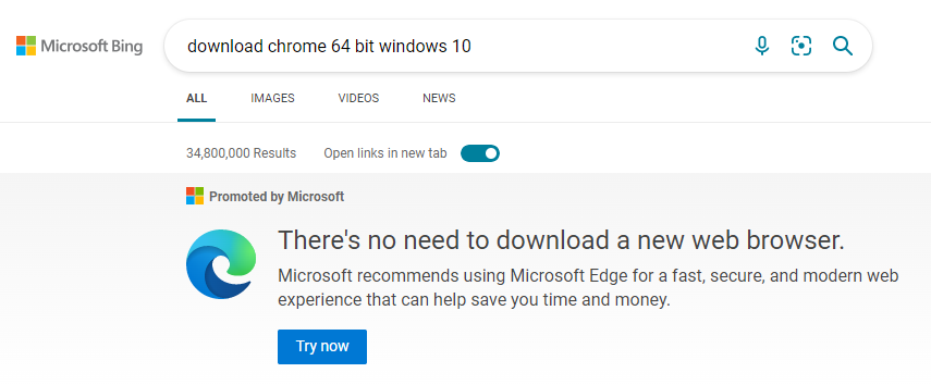 microsoft chrome browser download