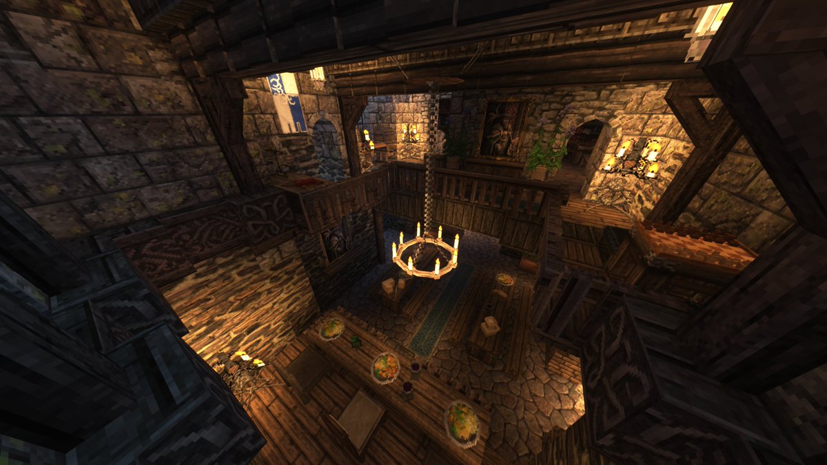 My first castle with all the interiors done !

Built on <a href="/DarwinReforged/">Darwin Reforged</a> 
#Minecraftbuilds #WeAreConquest #ConquestReforged