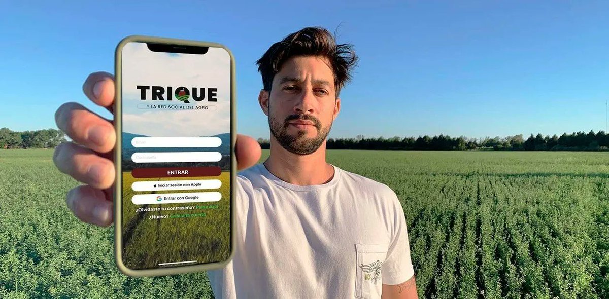 elbrotemoderno's tweet photo. Trique: la red social del agro que ya es un furor en toda la región
https://t.co/cDZXvAmp9c https://t.co/WplvikZGtV