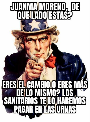 CarreraProfesi1's tweet photo. @JuanMa_Moreno , recuerda que los Sanitarios te votamos como garantía de cambio...
Eres el cambio o eres más de lo mismo?
Nuestros 100.000 votos iran a manos de quien cumpla su palabra con los sanitarios del #sas

#carreraprofesionalsinacsaya https://t.co/oHMdV0l9VB