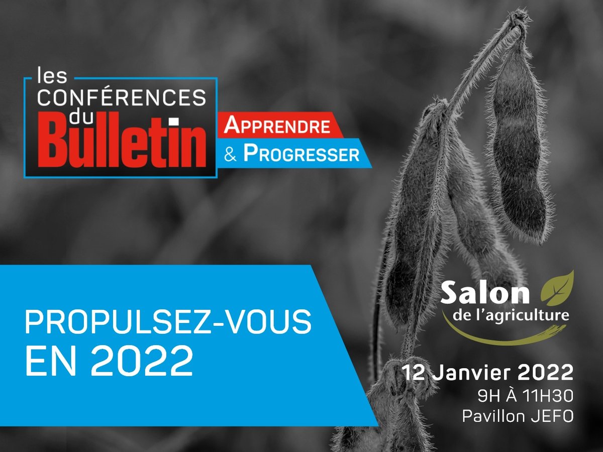Trois conférences, cinq conférenciers, un seul événement à ne pas manquer!
Places limitées, inscrivez-vous vite!

👉lebulletin.com/conferences-20…

#manquezpasca #conferences #evenement #bulletin #engraisverts #culturesdecouverture