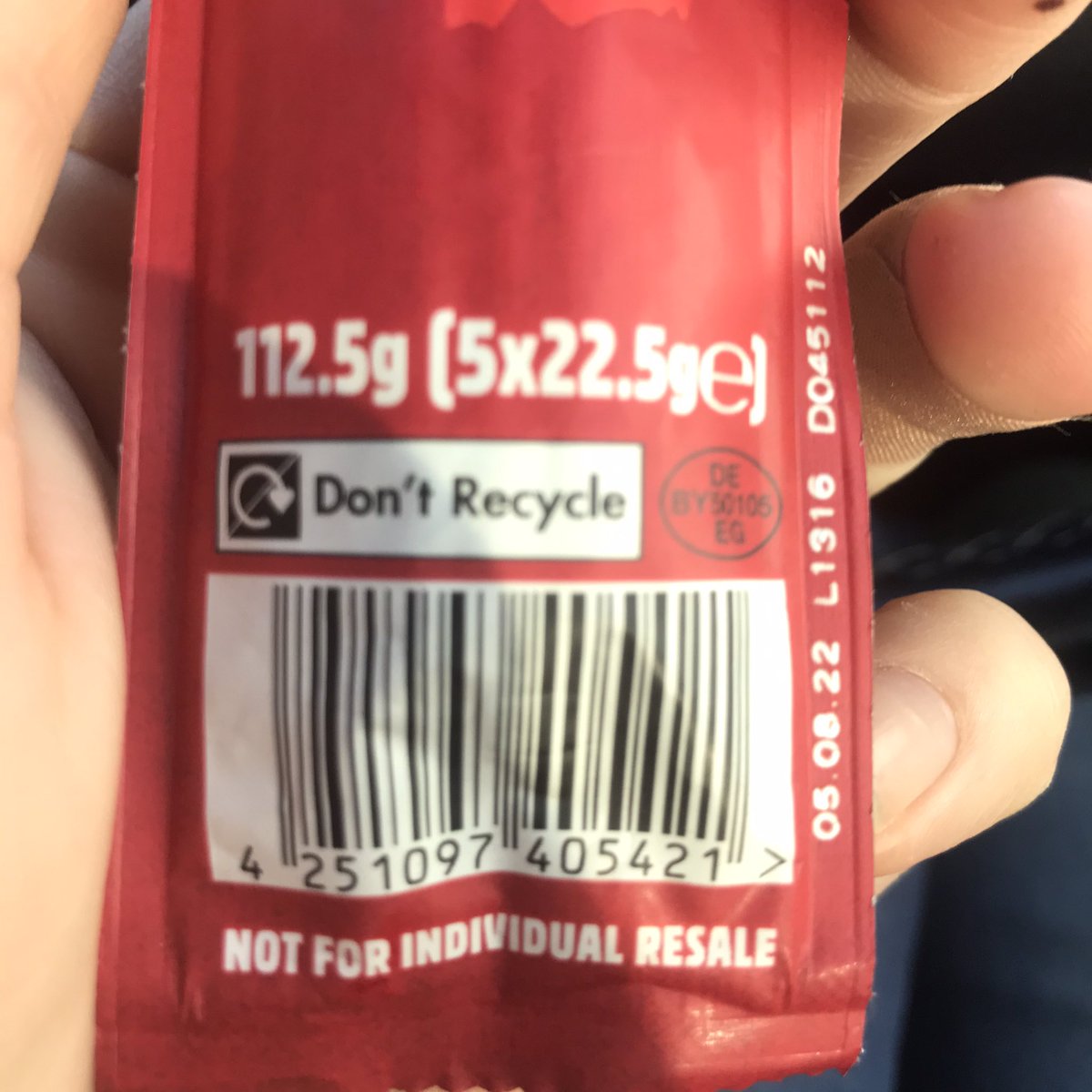 hannahkneedham's tweet photo. Ummm really @Peperami ? Disappointing. 
#SingleUsePlastic #recycle #notcool https://t.co/uYZ50uyPUW