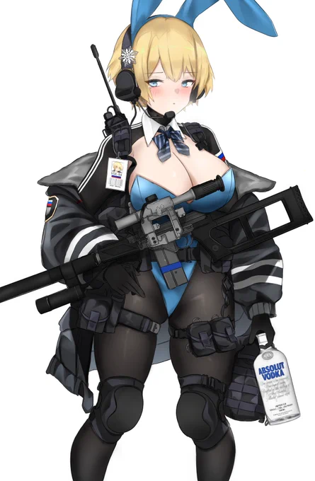 vsk-94バニーちゃん#少女前线#ドールズフロントライン 