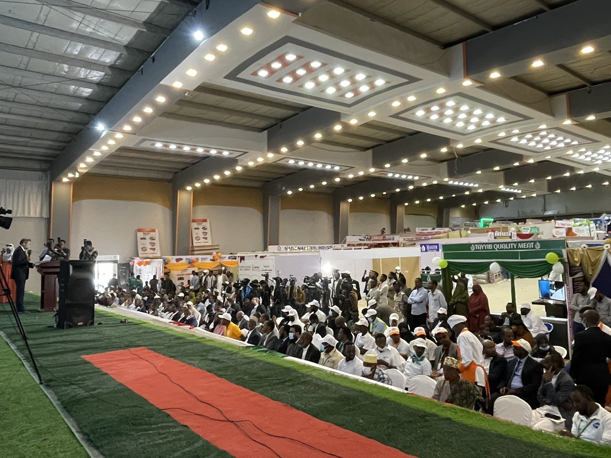 cabdirashed's tweet photo. Somaliland Local Industrial Products Exhibition opens in Hargeisa, organized by the @SomalilandMOIID & the Chamber of Commerce. This exhibition will allow Somaliland Industrial companies to showcase their production potentials to Somaliland citizens. #SLIPE2021 #MadeinSomaliland https://t.co/X829wBtUth