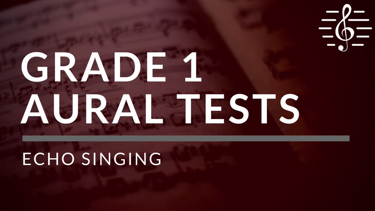 MusicMattersGB's tweet photo. Grade 1 Aural Tests - Echo Singing
Watch here: https://t.co/fpWEVqvVNt
#AuralTests #ABRSM #TheAllRoundMusician https://t.co/5eJLXgrDmn