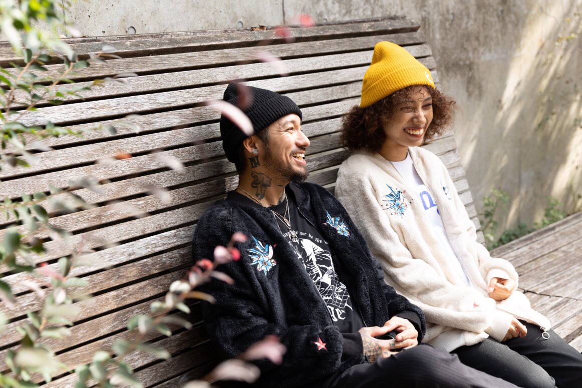 JESSE #RIZE #TheBONEZ #Rico #MIGHTYHOPE 2人が着用してるアウターは