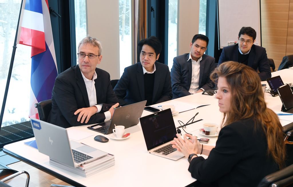 Cooperating with FIFA for the implementation of technical projects in Thailand. 16 technical projects (2021) and next year… we will go for 20