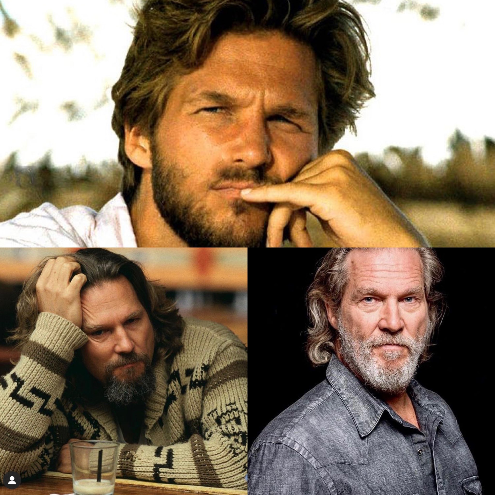 Happy 72nd Birthday to Jeff Bridges. My man looked more like Bradley Cooper than Bradley Cooper back in the day. 