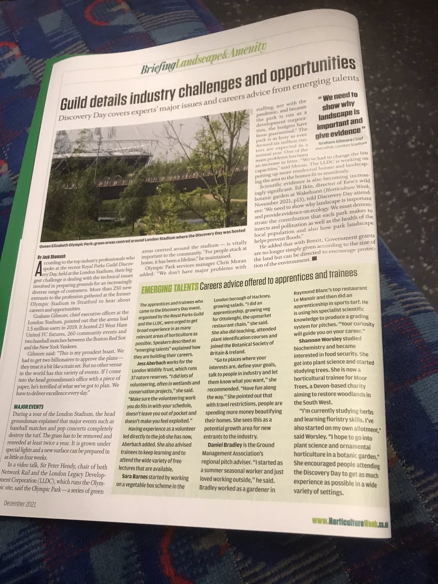 Great to see well written piece in <a href="/hortweek/">HortWeek</a> covering the @TRPGuild7 successful #Discoveryday . Nice one team