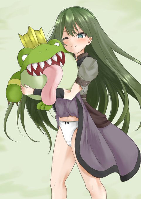 お題箱「ベレトがベローナを抱き上げたときに、スカートを巻き込んでいて前方からパンツが丸見えなやつをお願いします(ベレトはパンモロに気付いていない感じで)」でした
ありがとうございました 