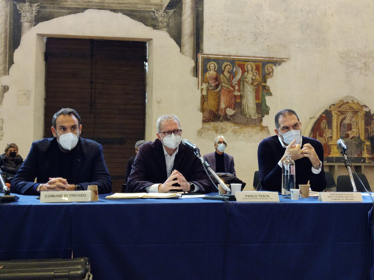 MediAree_NGC's tweet photo. Con un #PianoStrategico di #Areavasta e alcuni progetti, la città-pilota di Treviso intende valorizzare le caratteristiche dei comuni dell’IPA Marca Trevigiana
Tra i risultati attesi, un masterplan per pianificare piste ciclabili e itinerari turistici
▶️https://t.co/Jz1yqmrwpC https://t.co/6kfBOhED4U