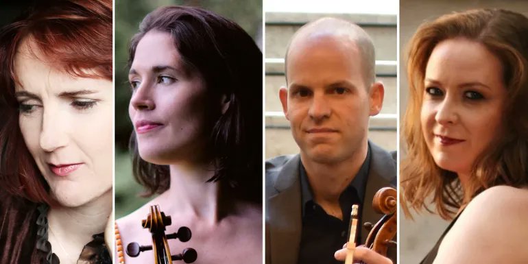TriskelCork's tweet photo. As part of the #AutumnStringSeries, The Ficino Quartet features four outstanding musicians who are building an impressive reputation and an exciting repertoire.⠀
Join us for a stunning performance in #TriskelChristchurch Sat 11 Dec at 1pm. Tickets - https://t.co/RRf2TM7Lhe https://t.co/4bDbrpjWDI