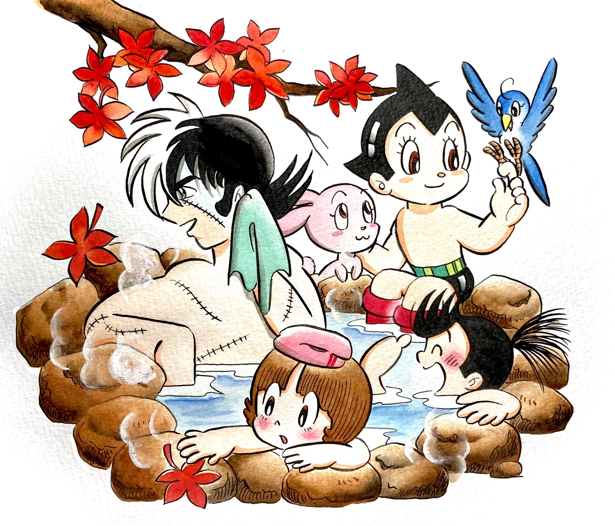 レオちゃん お仕事依頼募集中 昨日は パート仲間５人で 小江戸川越 という所を徘徊 あっ 間違えた 散策しました 雲ひとつない晴天で最高でした しかし 今日はひどい筋肉痛で動けません 小江戸川越 手塚治虫 ブラック ジャック ピノコ