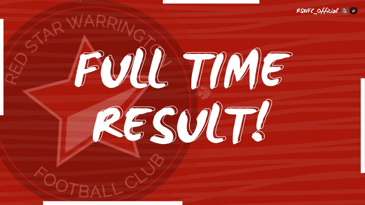 Red Star Warrington tweet media