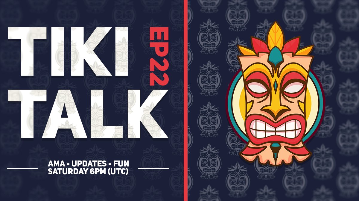 Arbi_Token's tweet photo. 📣 TIKI TALK AMA (EP22) - Live Saturday (6PM UTC)
Hosted live in the official TIKI Token Community Telegram VC! Make sure you don't miss out.

AMA will also be hosted live on our YouTube channel.

 https://t.co/SikvnxHnFf
https://t.co/Y7IkoPYHOO

#cryptocurrency #TIKITOKEN #NFT https://t.co/PVXfNEJ55Q