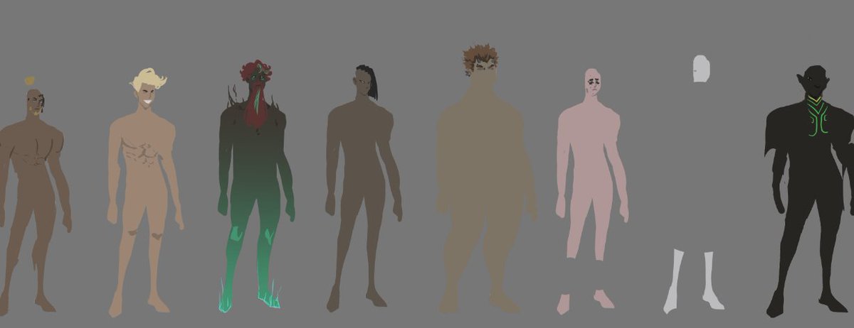 tbgkaru's tweet photo. I turned off the "clothes" layer from my #beforeframe mockups and it's quite the sight https://t.co/SeNO4lHnny