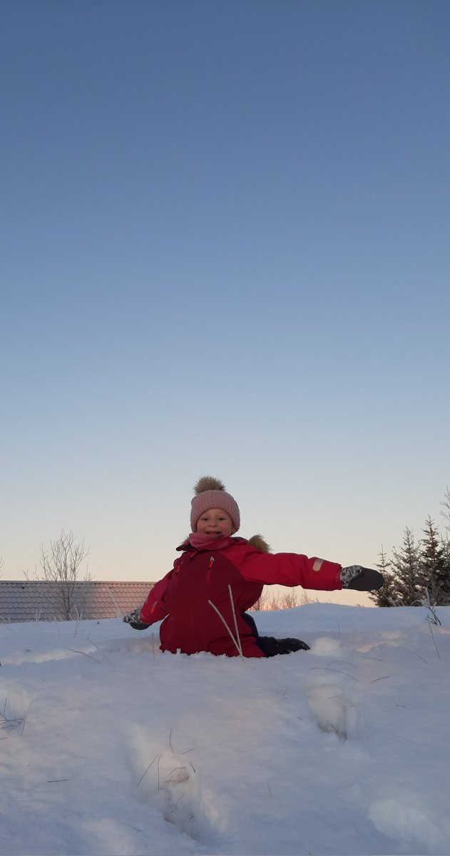 Fallegt veður en smá kuldi! -14°🥶