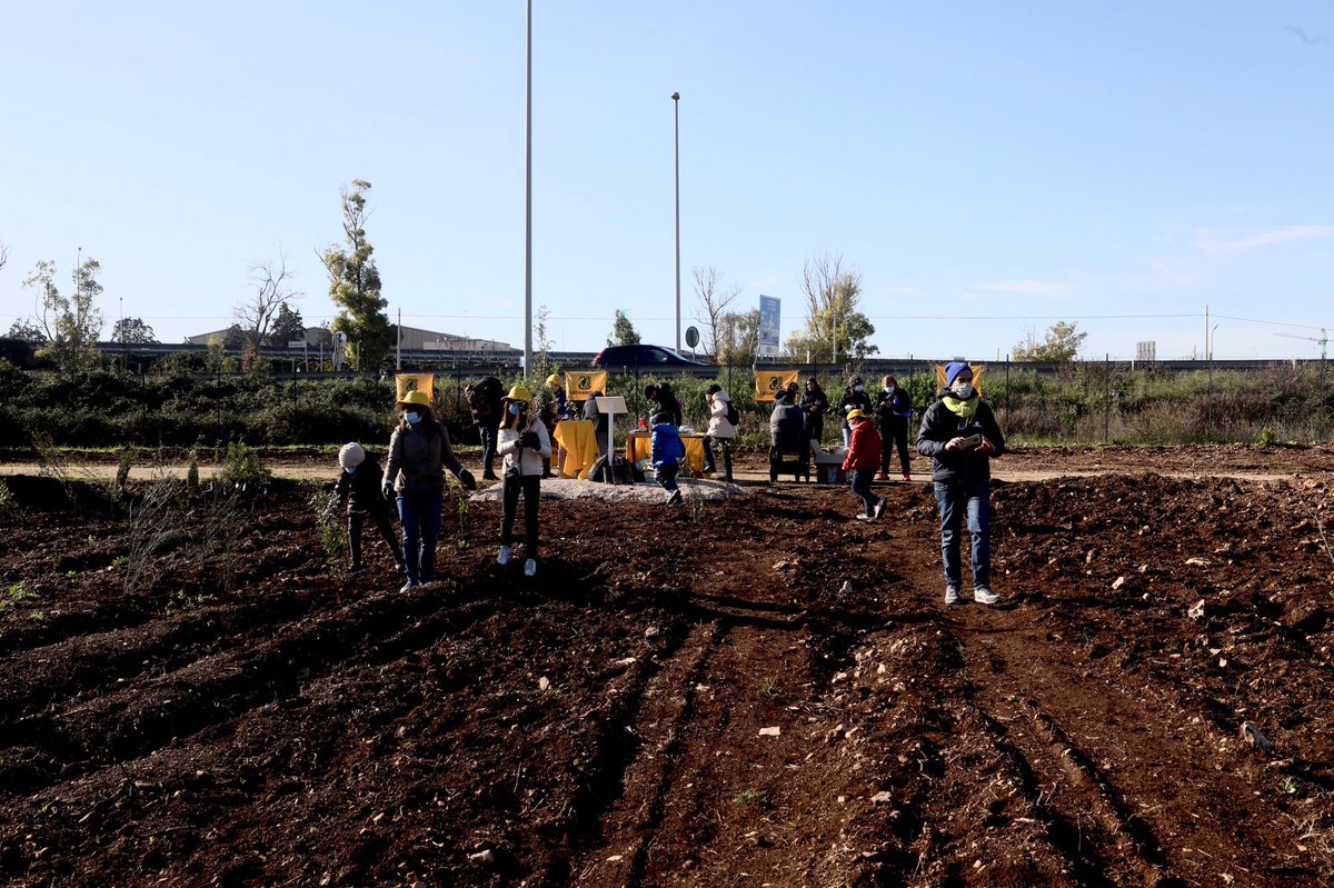 FASTWEB's tweet photo. “Questa iniziativa consentirà di avviare un percorso che vedrà il Parco Urbano come un grande polmone verde, simbolo del rilancio di politiche Green." 
Paolo Pate - Presidente Consorzio A.S.I. di Bari #befastweb #mosaicoverde https://t.co/WL0s0ZwbH9
