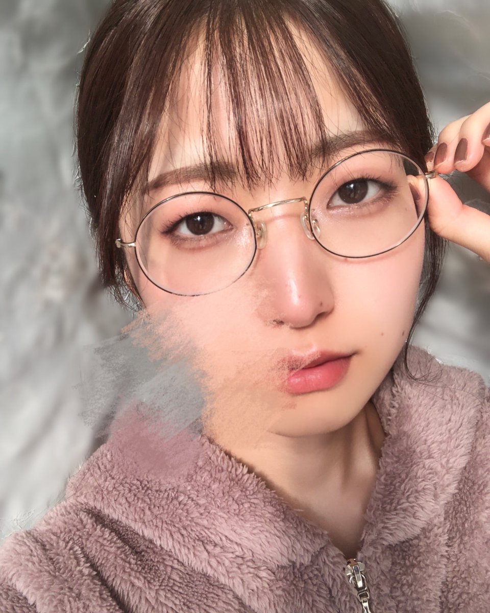一重の盛れるメガネメイク? 度あり眼鏡です！どうかな？！ #一重メイク