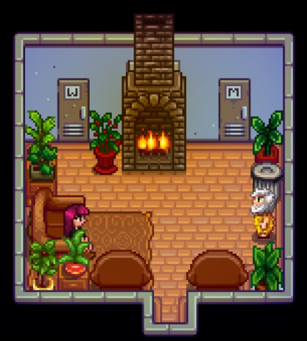 Me and Linus are best buds so I updated his winter warm spot. He deserves it.. posted by u/Oprima. Post url: redd.it/r8g2u1 #StardewValley #Stardew