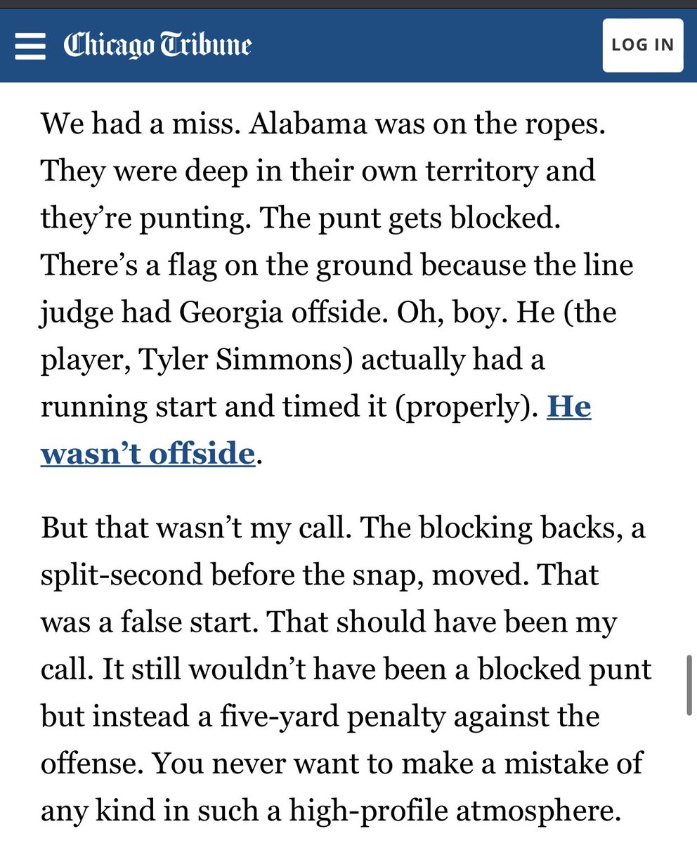 dayneyoung's tweet photo. Reminder: Tyler Simmons was onsides and a referee in the game admitted years later that the flag was the incorrect call. https://t.co/CmXChtcZdD