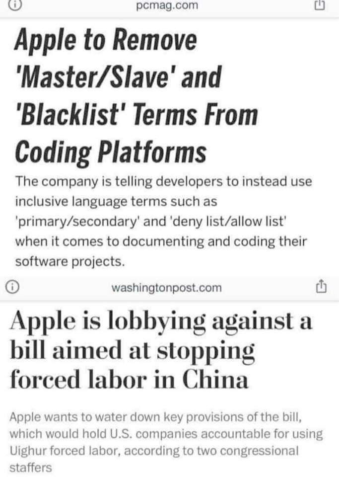 The_IAP's tweet image. Apple, in a nutshell. #BreakUpBigTech