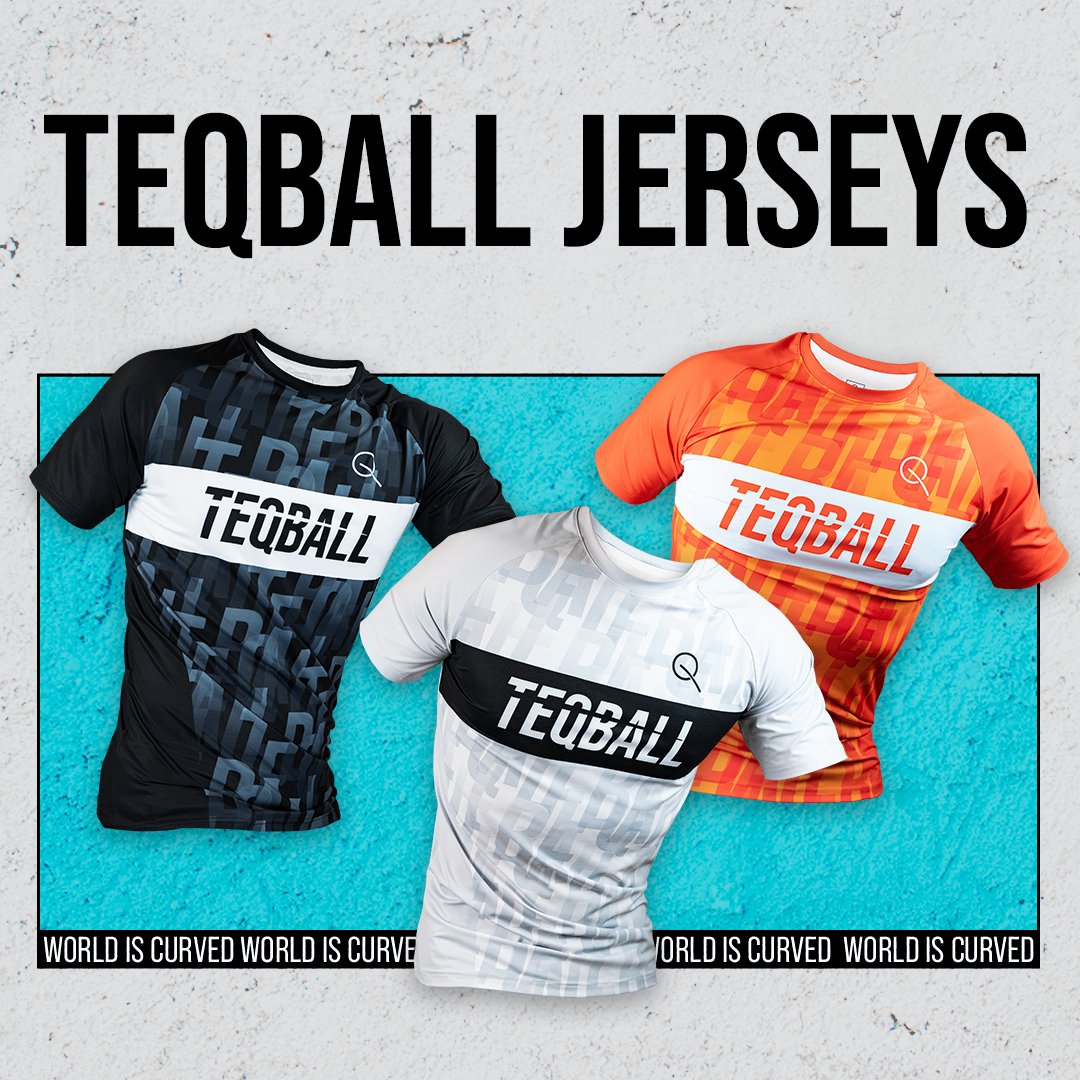 teqshop's tweet photo. The Teqball Jersey is stylish, light and airy - you'll remain cool, calm and collected when it matters most 🤩🔥
•
Shop here 👉  https://t.co/EgZm2Tap1z 
•
#TEQShop #Teqball #Lifestyle #TeqballJersey https://t.co/abxrhscZr5